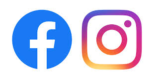 Image result for facebook and instagram logo